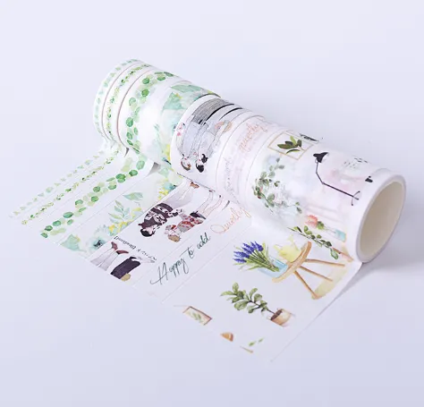 Botanica Life Washi Tape Set (7 Rolls)