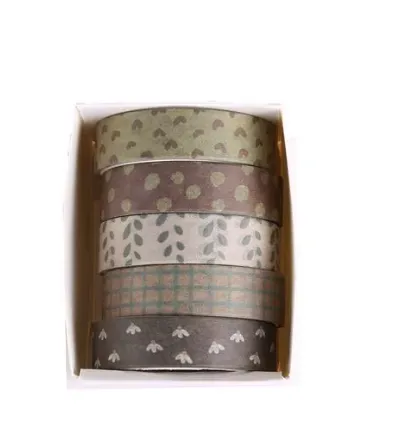 Muted Magic Washi Tape Set (5 Rolls)