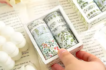 Evergreen Garden Washi Tape Set (10 Rolls)