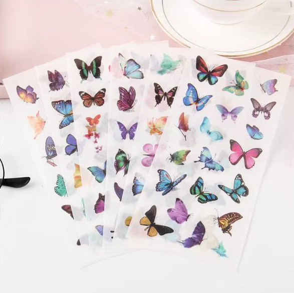 Butterflies Scrapbooking Sticker Pack