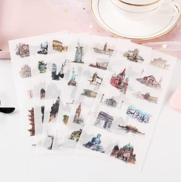 World Scenic Scrapbooking Sticker Pack