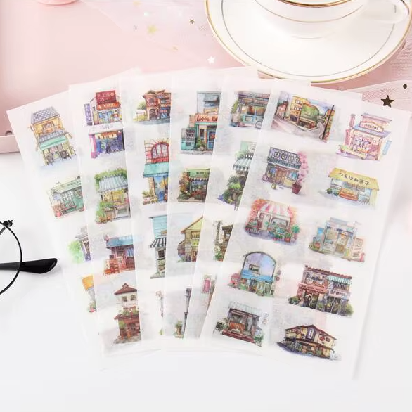 Corner Shop Scrapbooking Sticker Pack
