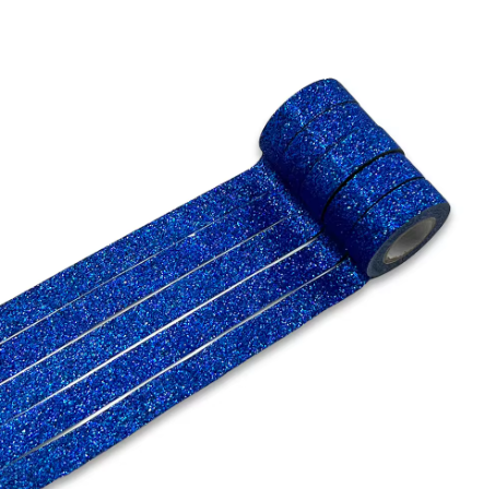 Glitter Washi Tape – Royal Blue
