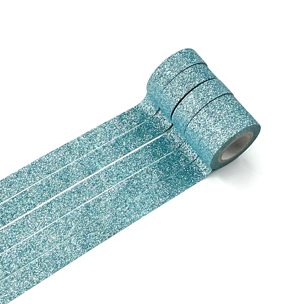 Glitter Washi Tape – Mermaid Aqua
