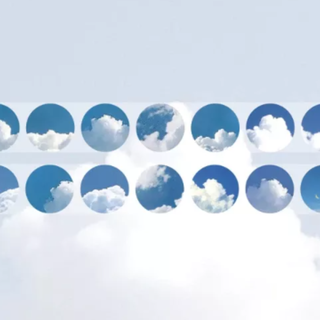 Cotton Candy Clouds Washi Tape