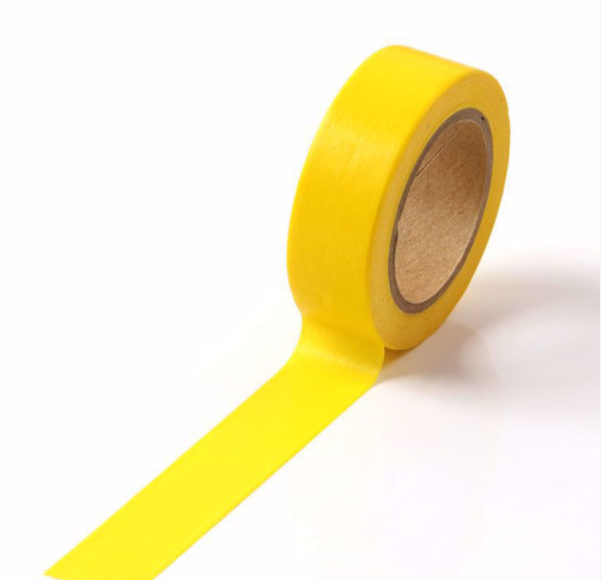 Solid Colour Washi Tape – Sunshine Yellow