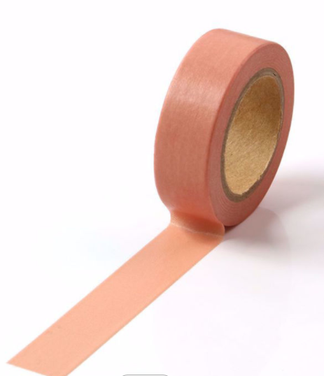 Solid Colour Washi Tape – Dusty Rose