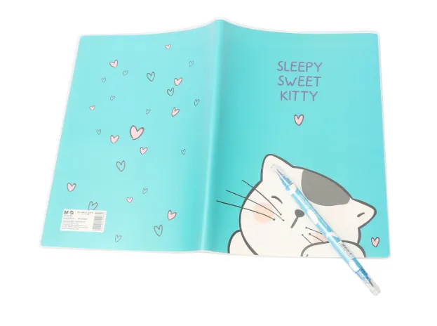 Too Many Cats Notebooks | Cute Cat Notebooks 17.5 cm x 25.2 cm (Sleepy Sweet Kitty)